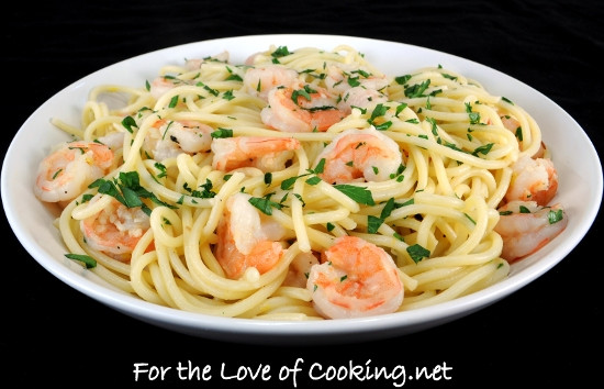 Shrimp Scampi Pasta
 Shrimp Scampi