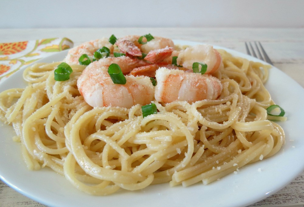 Shrimp Scampi Pasta
 Lemon Infused Shrimp Scampi Pasta