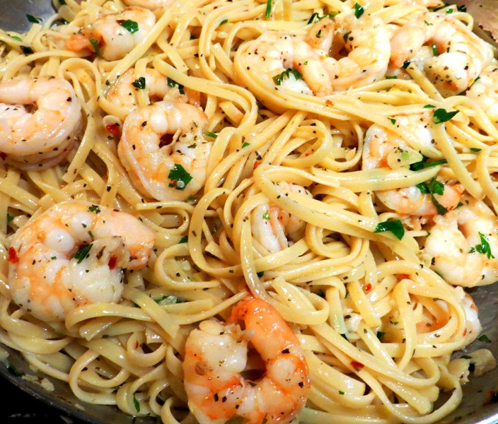 Shrimp Scampi Pasta
 Delcious Lemon Shrimp Scampi Pasta