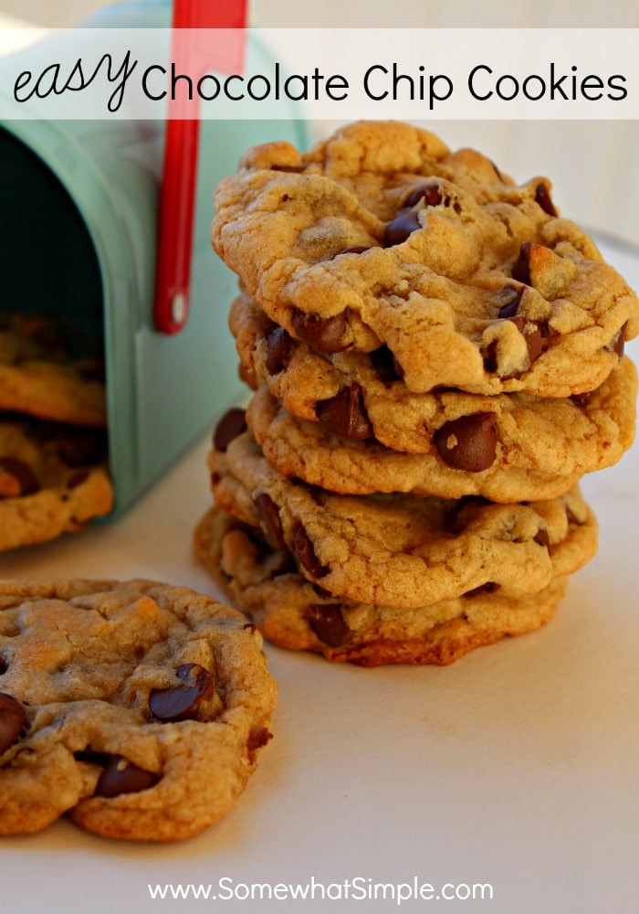 Simple Chocolate Chip Cookies
 Easy Chocolate Chip Cookies Somewhat Simple