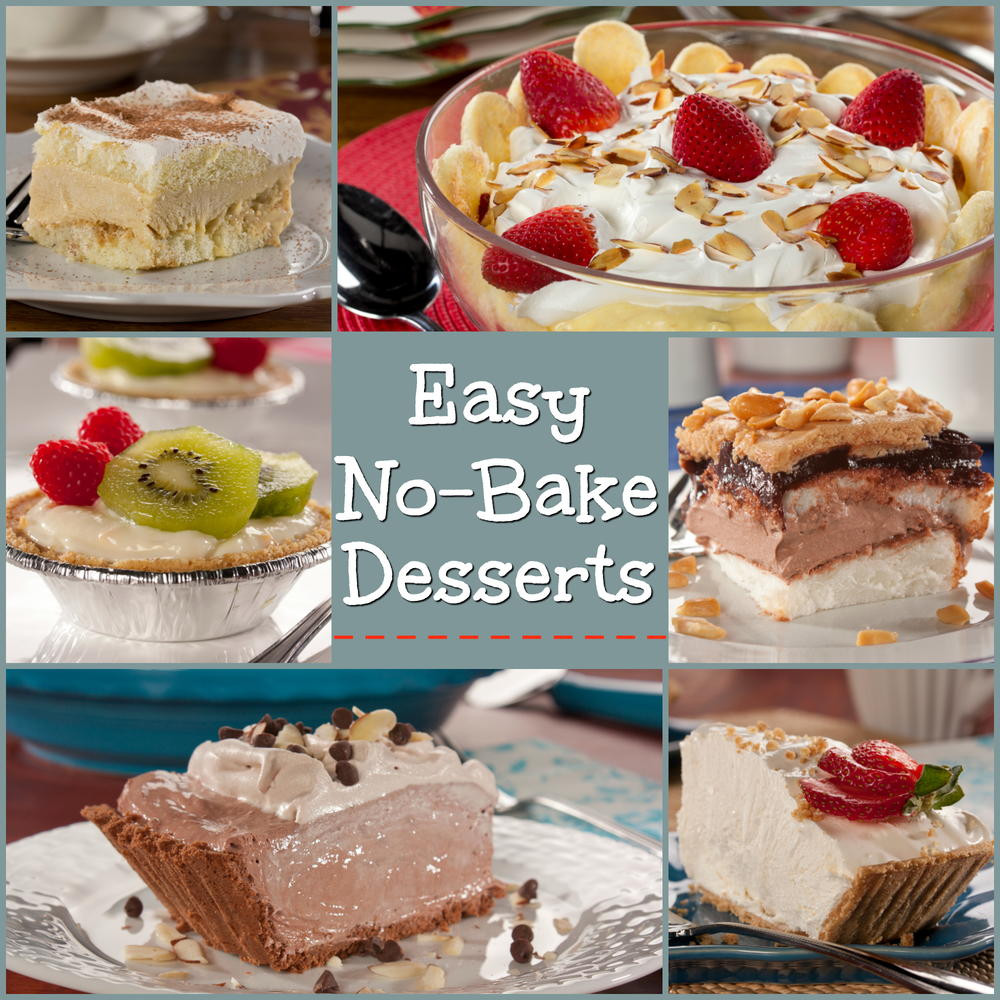 Simple Desserts Recipes
 Easy No Bake Desserts
