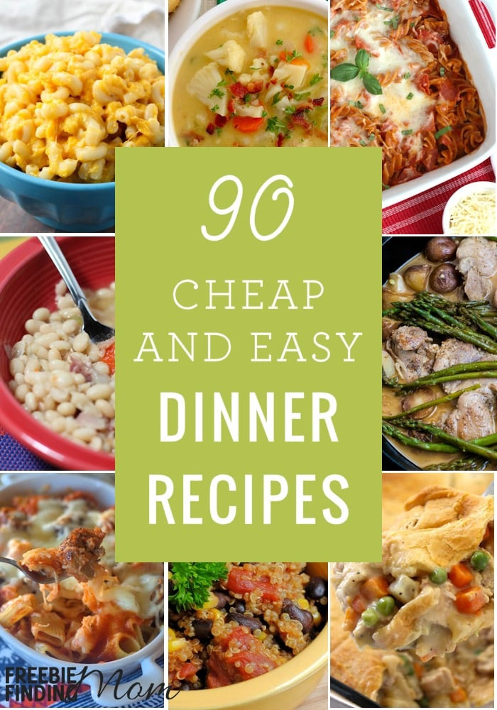 Simple Family Dinners
 90 Cheap Quick Easy Dinner Recipes