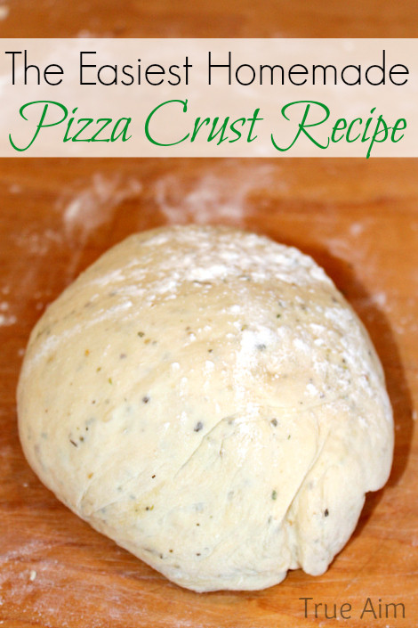 Simple Pizza Dough
 Easy Homemade Pizza Crust Recipe