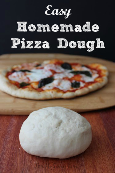 Simple Pizza Dough
 Easy Homemade Pizza Dough Recipe Thrifty Jinxy