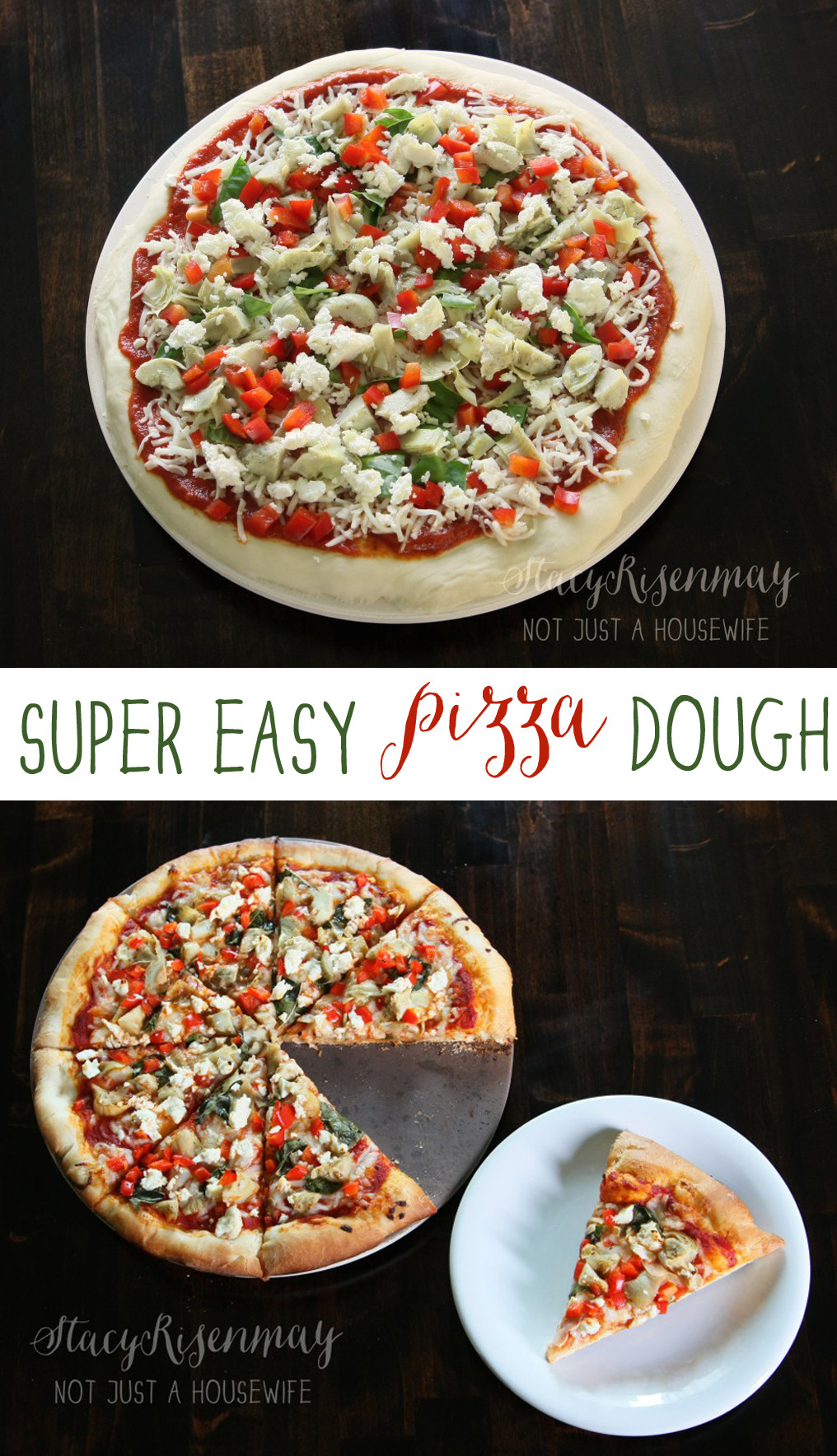 Simple Pizza Dough
 Super Easy Pizza Dough