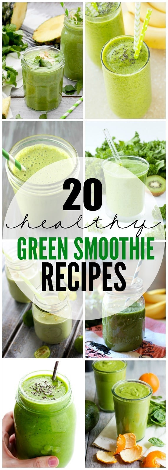 Simple Smoothie Recipes
 20 Healthy Green Smoothie Recipes Yummy Healthy Easy