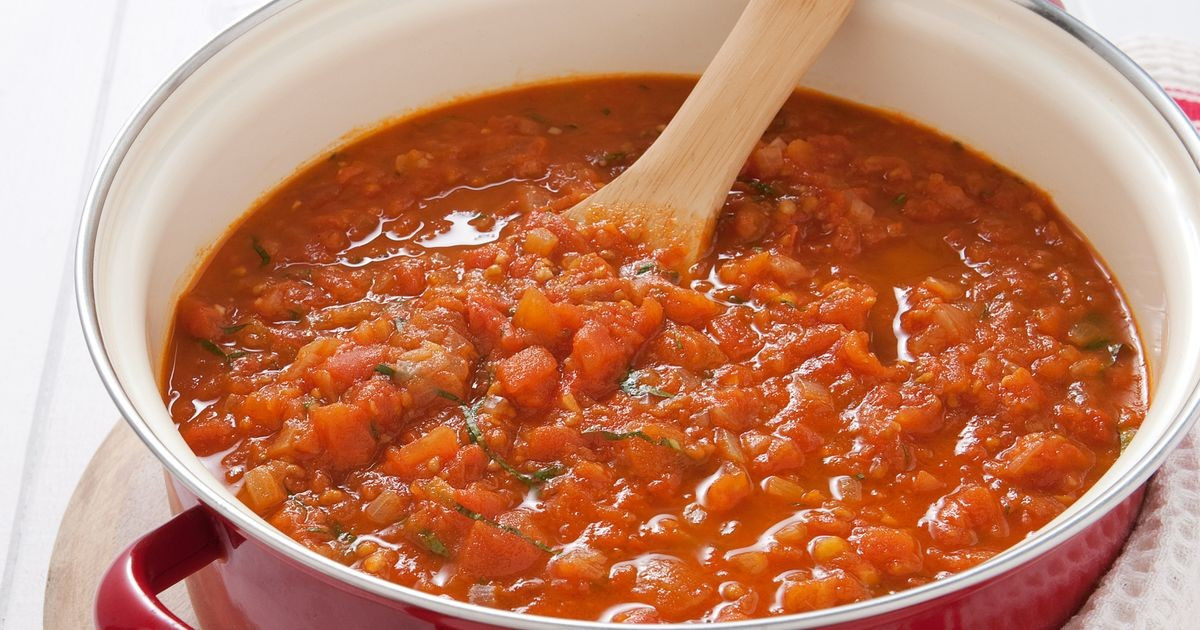 Simple Spaghetti Sauce Recipe
 Fresh tomato pasta sauce
