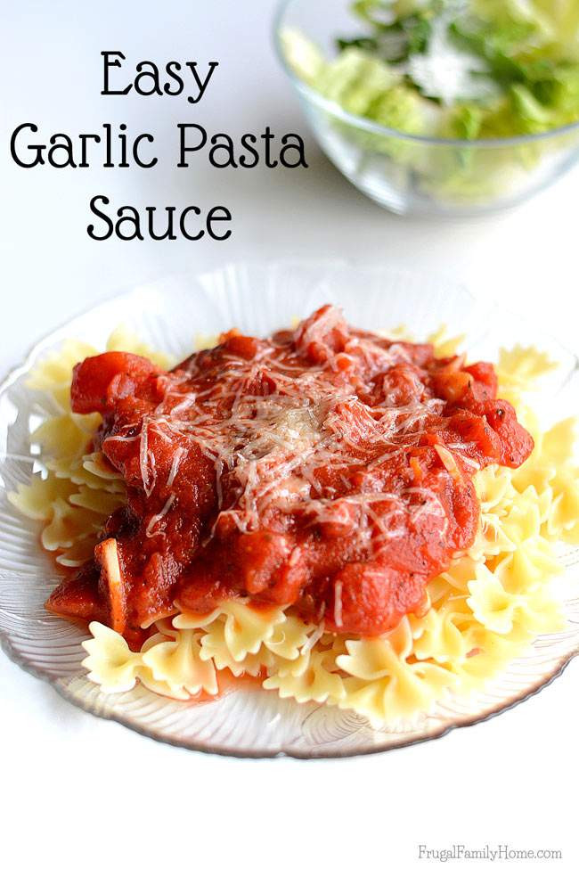 Simple Spaghetti Sauce Recipe
 quick easy pasta sauce