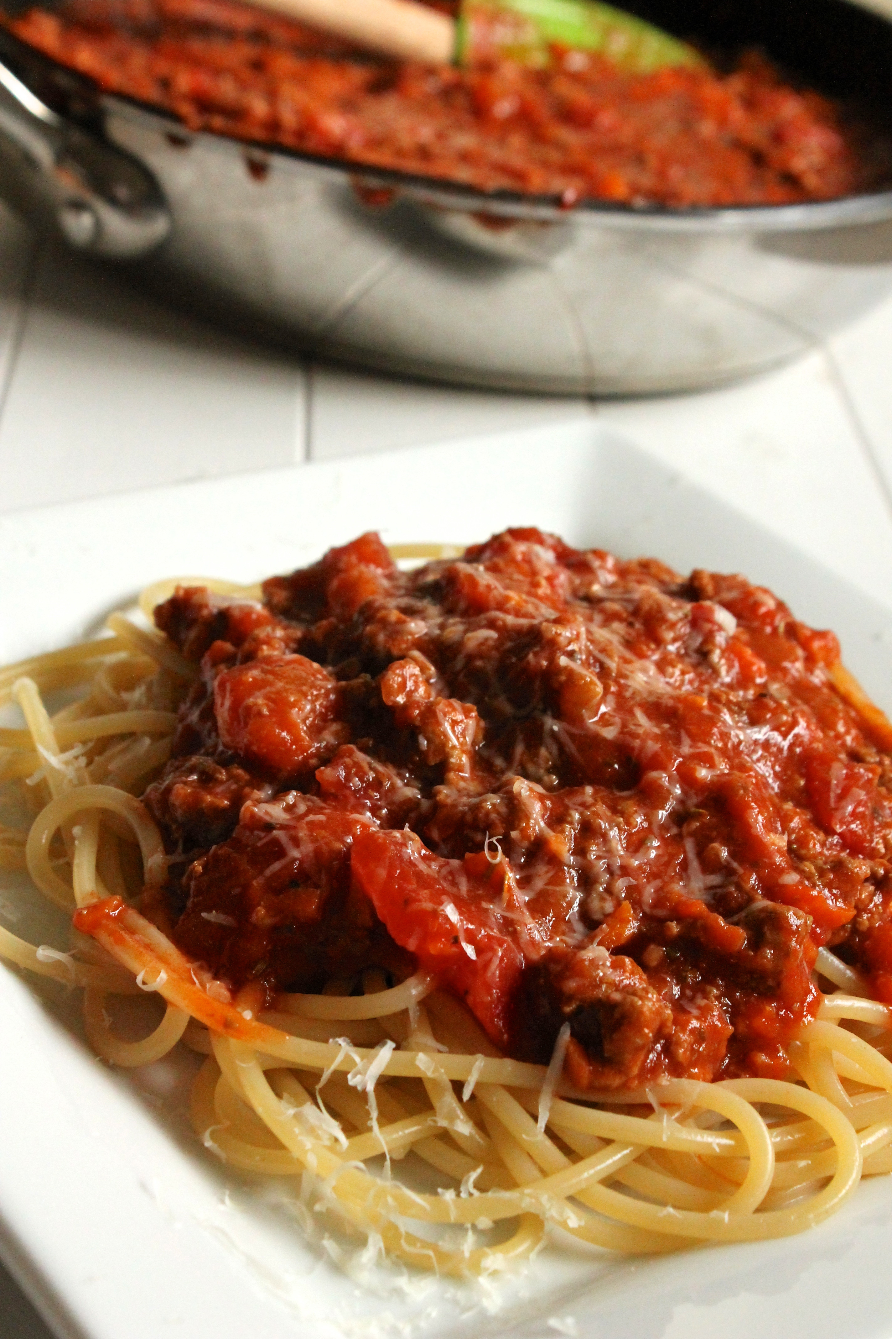 Simple Spaghetti Sauce Recipe
 Easy Meaty Spaghetti Sauce