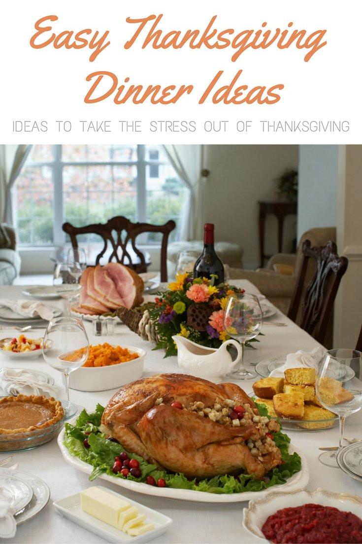 Simple Thanksgiving Dinners
 Thanksgiving Menu List Ideas for Your Thanksgiving Meal
