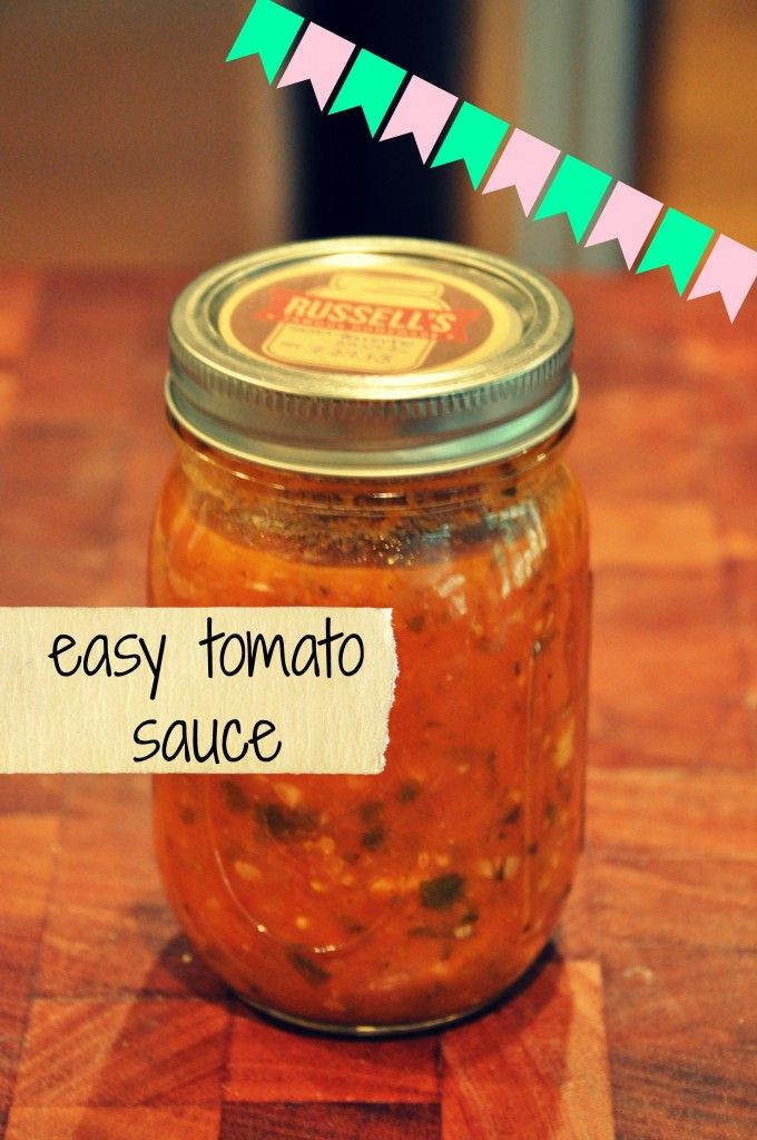 Simple Tomato Sauce
 Easy Garden Tomato Sauce Recipe — Dishmaps