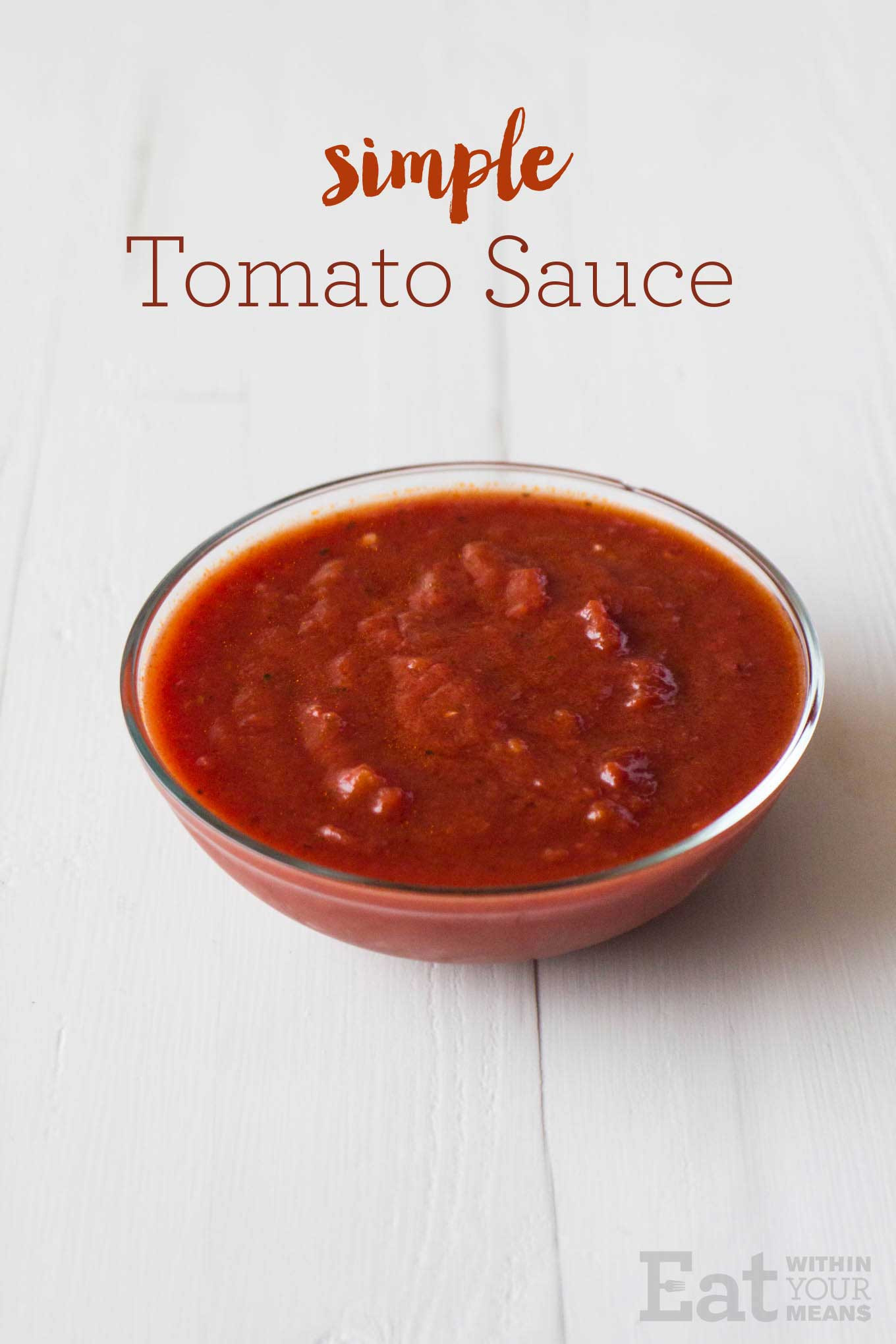 Simple Tomato Sauce
 Simple Tomato Sauce