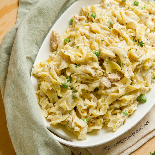 Simple Tuna Casserole
 easy tuna noodle casserole