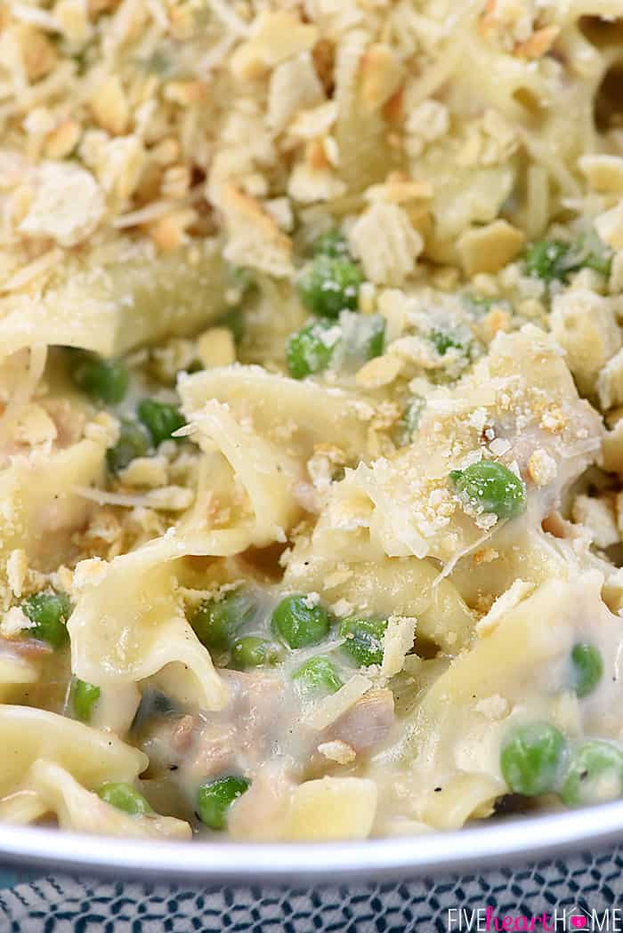 Simple Tuna Casserole
 easy tuna noodle casserole