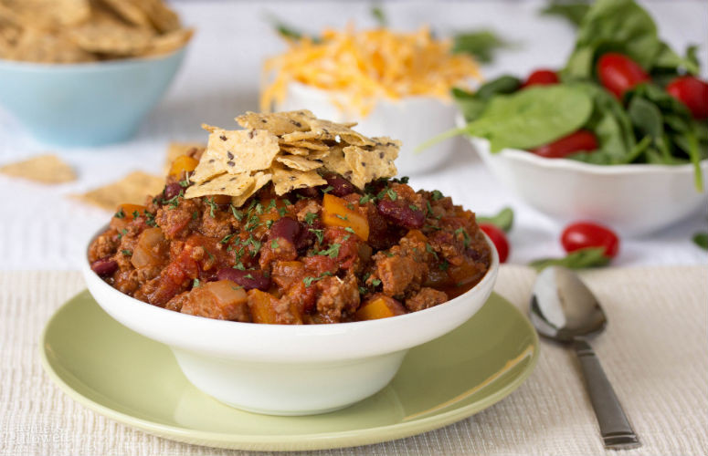 Simple Turkey Chili
 Simple Turkey Chili No Diets Allowed