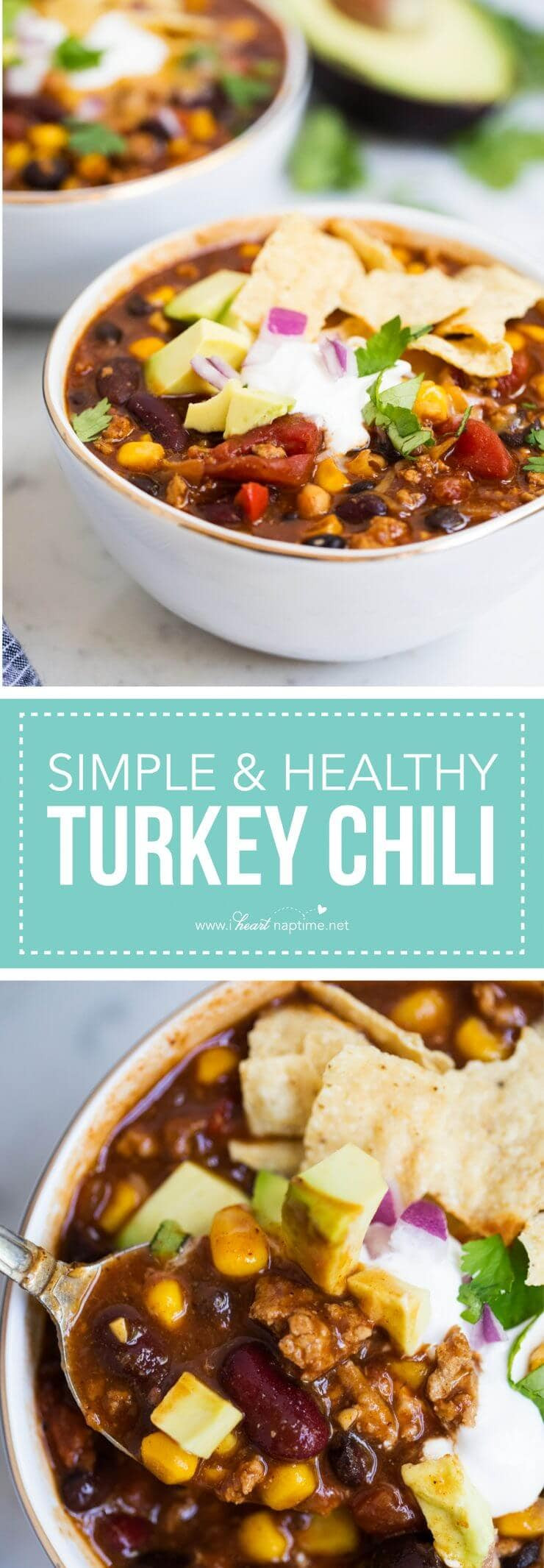 Simple Turkey Chili
 real simple turkey chili recipe