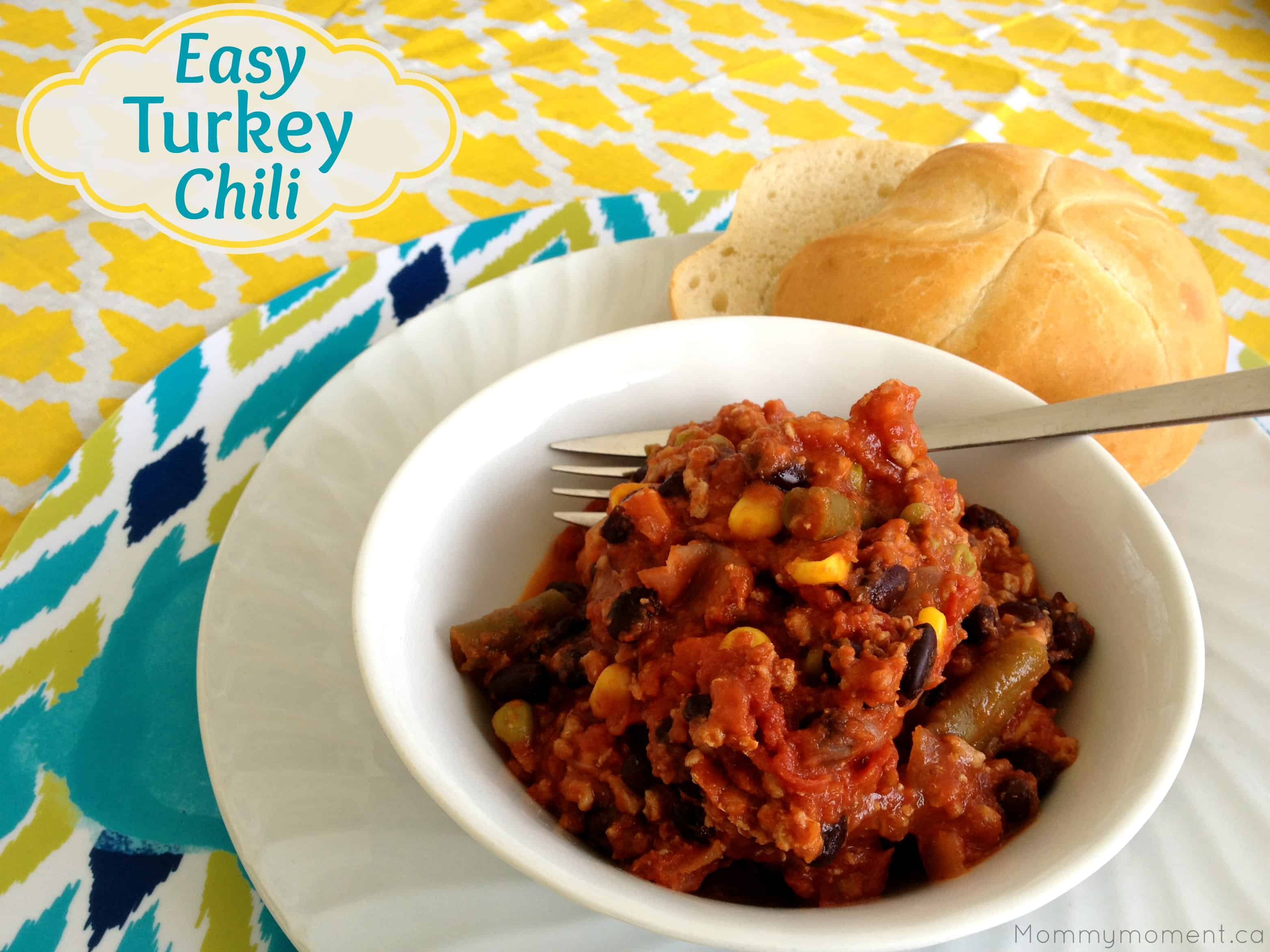 Simple Turkey Chili
 Easy Turkey Chili