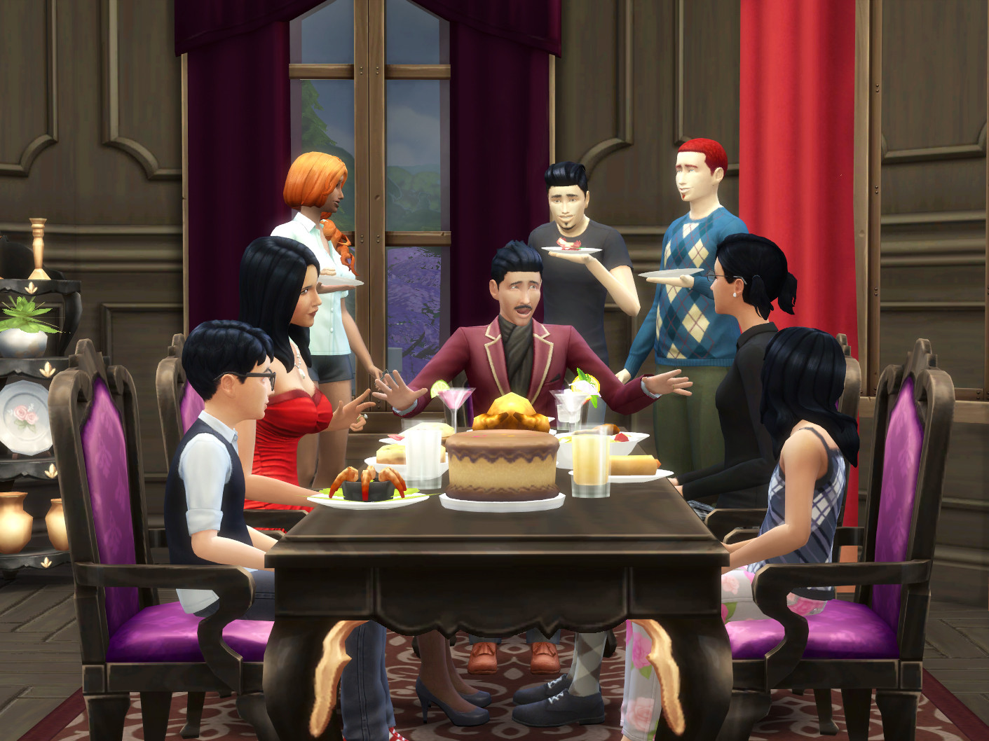 Sims 4 Dinner Party
 Social Events Throwing a Party in The Sims 4