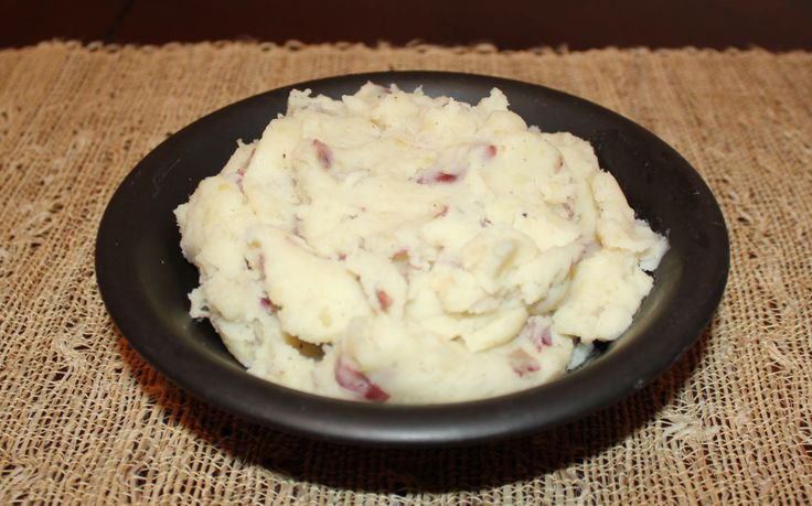 Skin On Mashed Potato
 Garlic Wasabi Red Skin Mashed Potatoes recipe available at