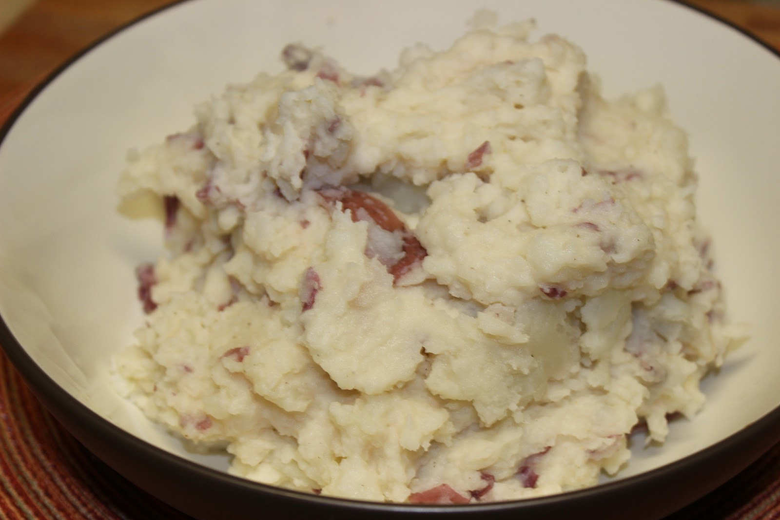 Skin On Mashed Potato
 The Cookbook Project PW s Creamy Mashed Potatoes