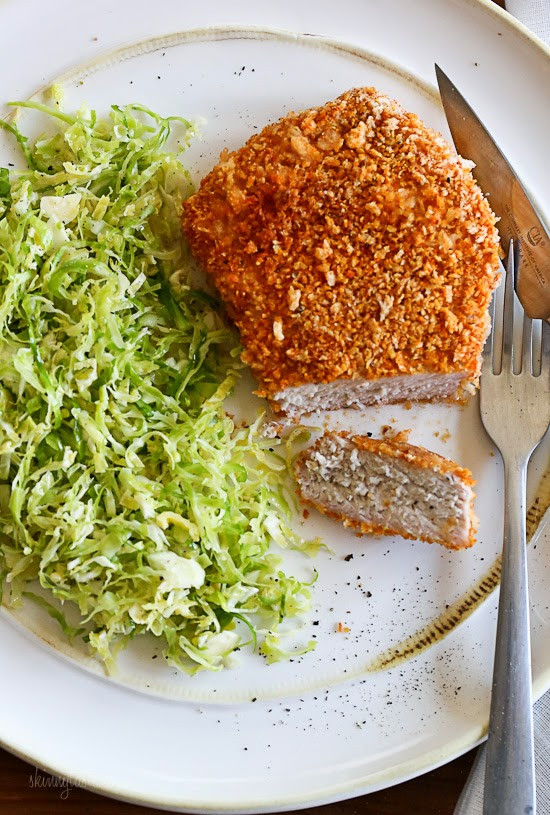 Skinnytaste Pork Chops
 Oven "Fried" Breaded Pork Chops