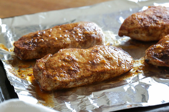 Skinnytaste Pork Chops
 Quick Garlic Lime Marinated Pork Chops