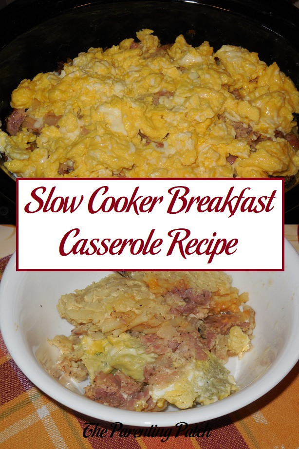 Slow Cooker Breakfast Casseroles
 Slow Cooker Breakfast Casserole Recipe