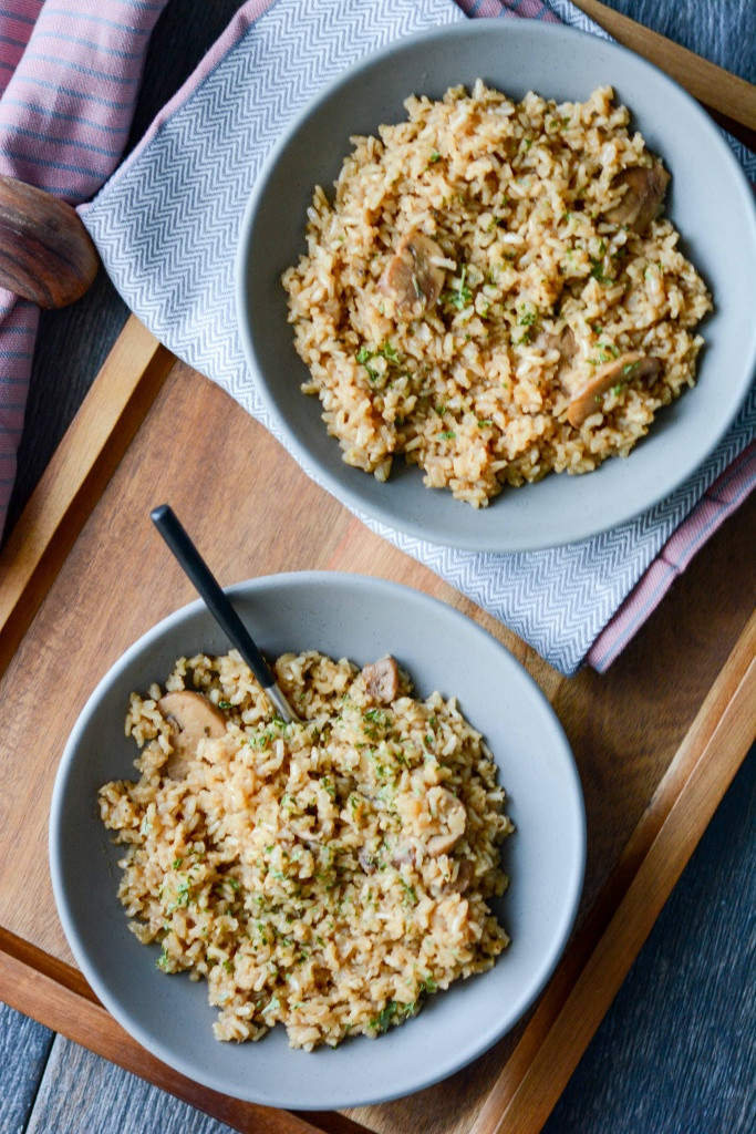 Slow Cooker Brown Rice
 Slow Cooker Rustic Herbed Brown Rice