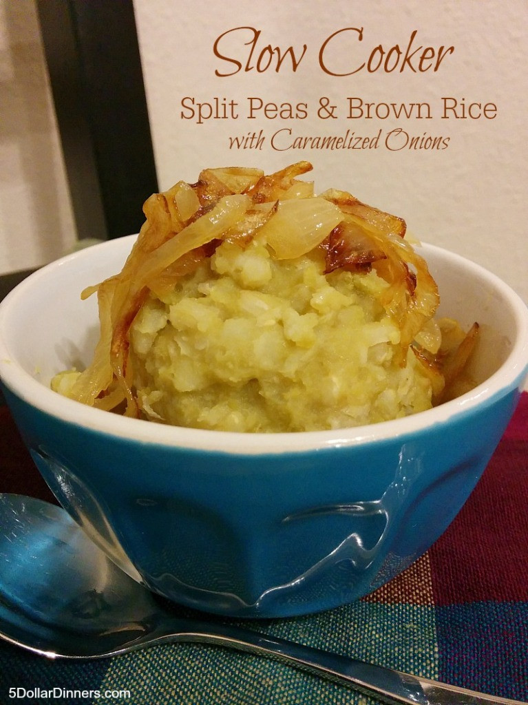 Slow Cooker Brown Rice
 Recipe for Slow Cooker Split Peas and Brown Rice