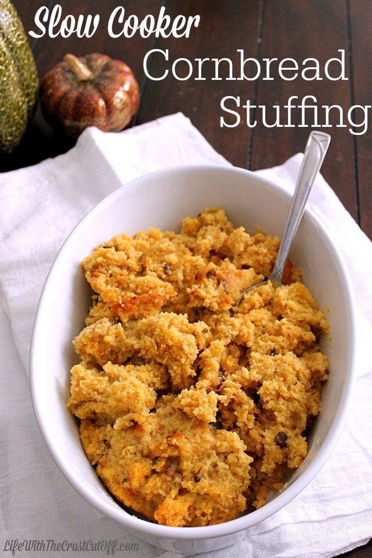 Slow Cooker Cornbread
 Slow Cooker Cornbread Stuffing