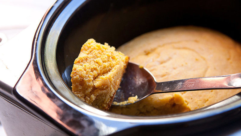 Slow Cooker Cornbread
 Homemade Slow Cooker Cornbread recipe from Betty Crocker