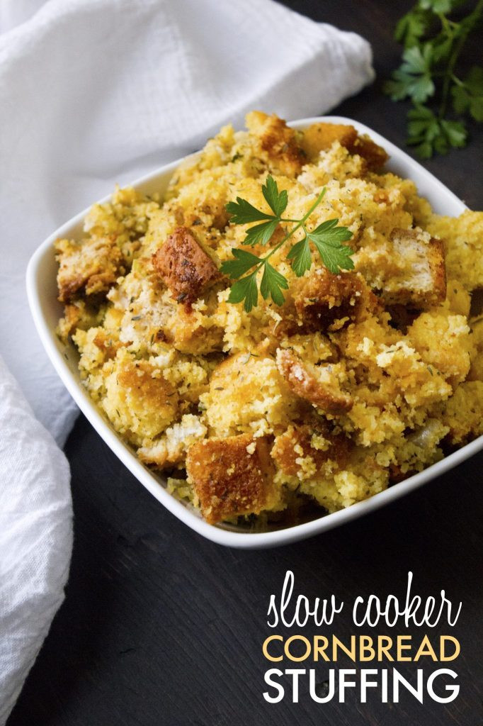 Slow Cooker Cornbread
 Slow Cooker Cornbread Stuffing Wife Mama Foo