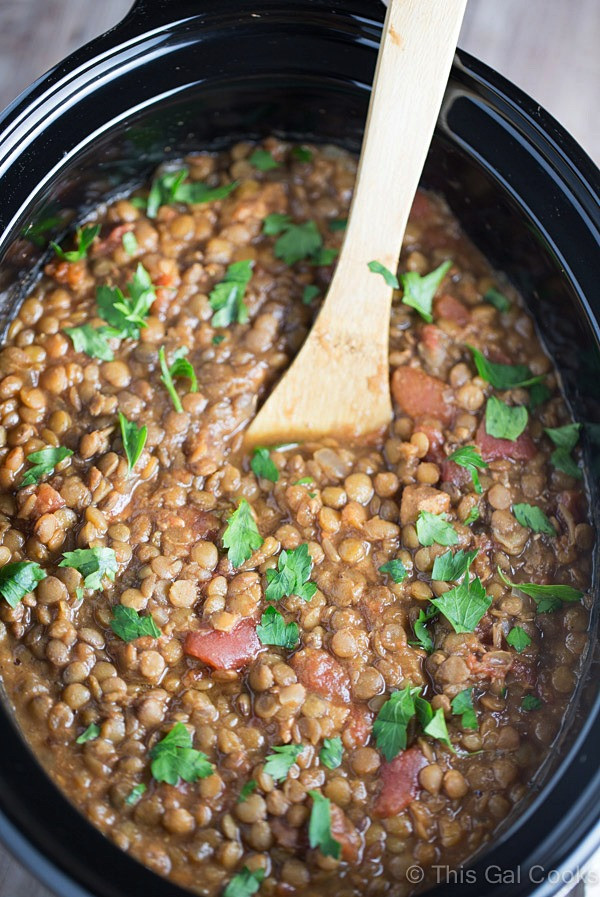 Slow Cooker Lentil Recipes
 Slow Cooker Moroccan Lentil Soup