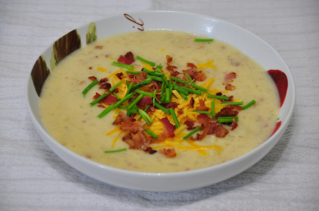 Slow Cooker Loaded Potato Soup
 Crock Pot Loaded Baked Potato Soup