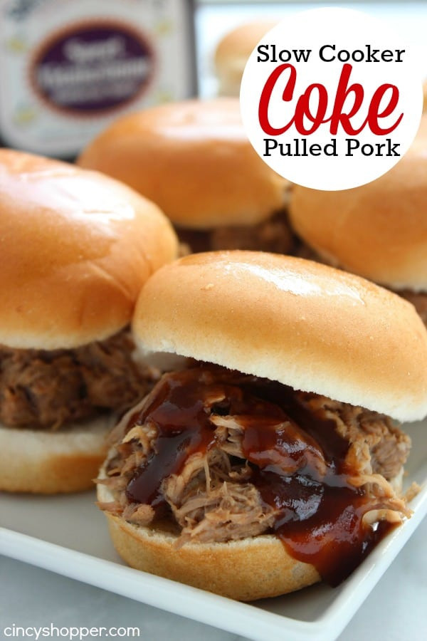 Slow Cooker Pulled Pork Tenderloin
 pulled pork tenderloin slow cooker coke