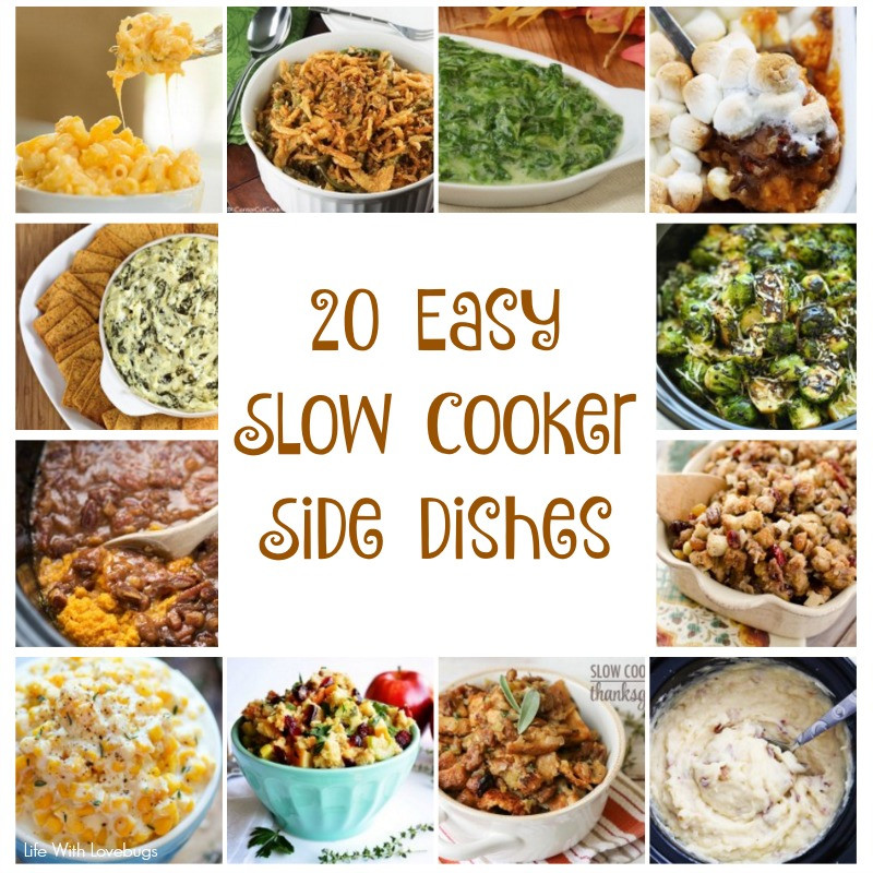 Slow Cooker Side Dishes
 20 Slow Cooker Side Dishes Life With Lovebugs