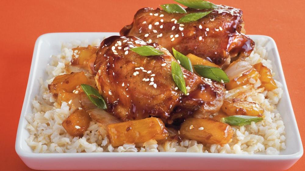 Slow Cooker Teriyaki Chicken Thighs
 Teriyaki Chicken Thighs recipe from Pillsbury