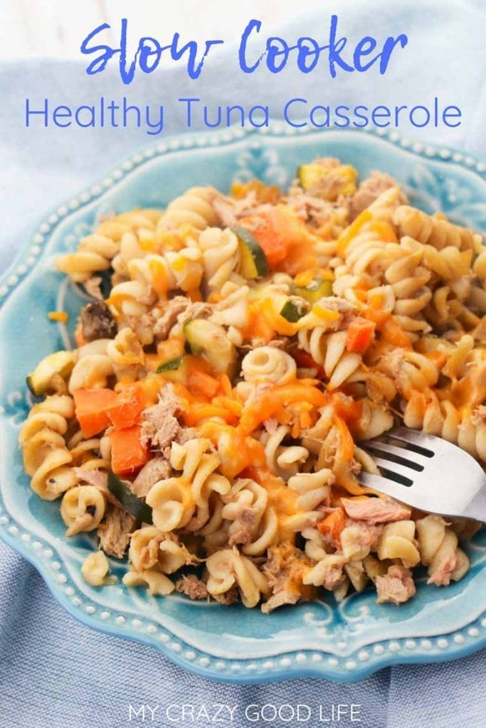 Slow Cooker Tuna Casserole
 Healthy Slow Cooker Tuna Casserole