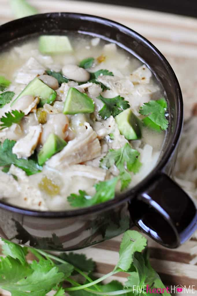 Slow Cooker White Bean Chicken Chili
 Slow Cooker Chicken & White Bean Chili