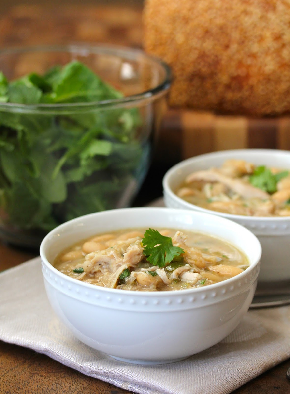 Slow Cooker White Bean Chicken Chili
 Slow Cooker White Bean and Chicken Chili