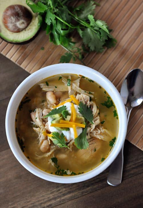 Slow Cooker White Bean Chicken Chili
 Slow Cooker White Bean Chicken Chili