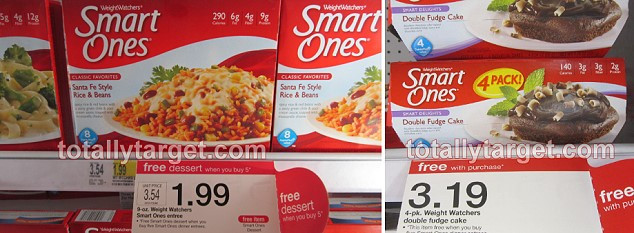 Smart Ones Dessert
 Tar FREE Smart es Dessert Wyb 5 Entrees