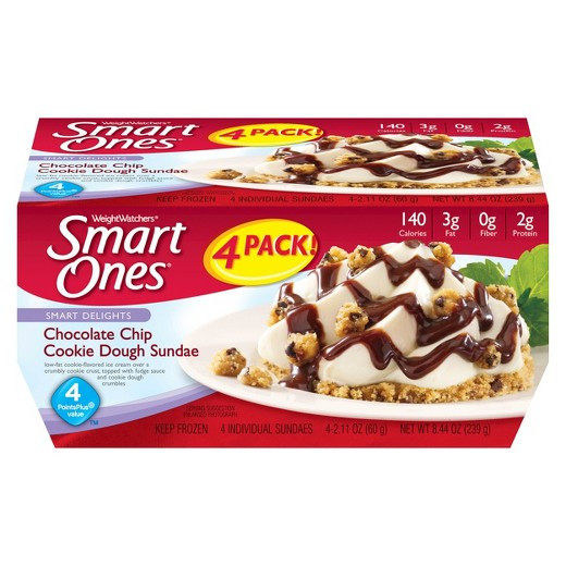 Smart Ones Dessert
 Smart es Chocolate Chip Cookie Dough Sundae 4 ct Tar