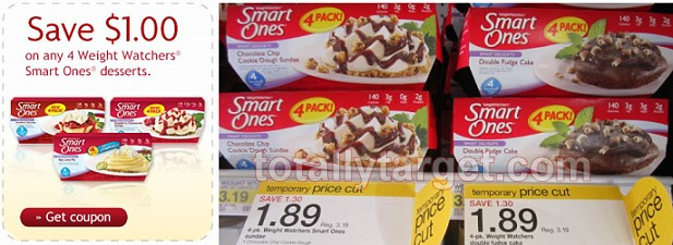 Smart Ones Dessert
 Tar Big Price Cut Smart es Desserts 4 Pks