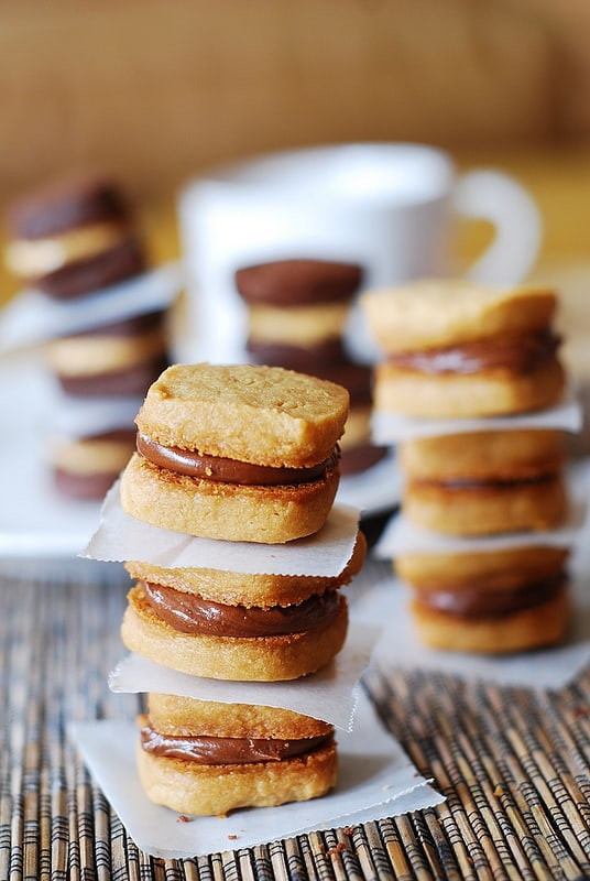 Smitten Kitchen Peanut Butter Cookies
 Chocolate peanut butter cookies