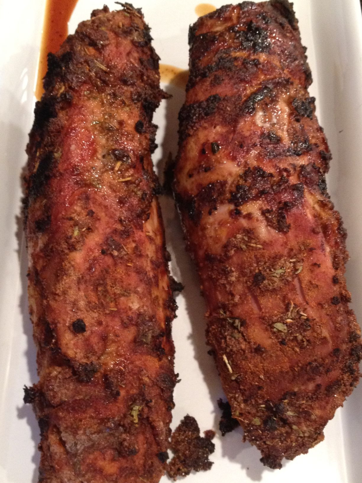 Smoked Pork Loin Rub
 Sweet & spicy dry rub pork tenderloin