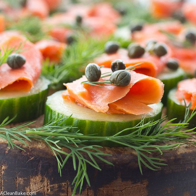 Smoked Salmon Appetizer With Cucumber
 273 best images about Appetizers and Snacks on Pinterest