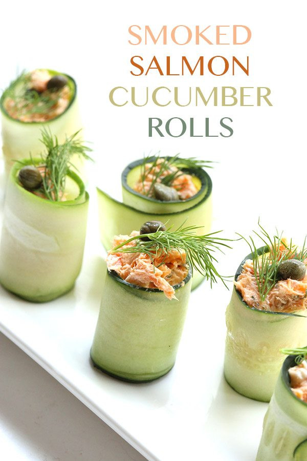 Smoked Salmon Appetizer With Cucumber
 Low Carb Smoked Salmon Cucumber Rolls Recipe
