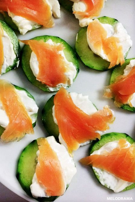 Smoked Salmon Appetizer With Cucumber
 Smoked Salmon Appetizer Salmon Cream Cheese and