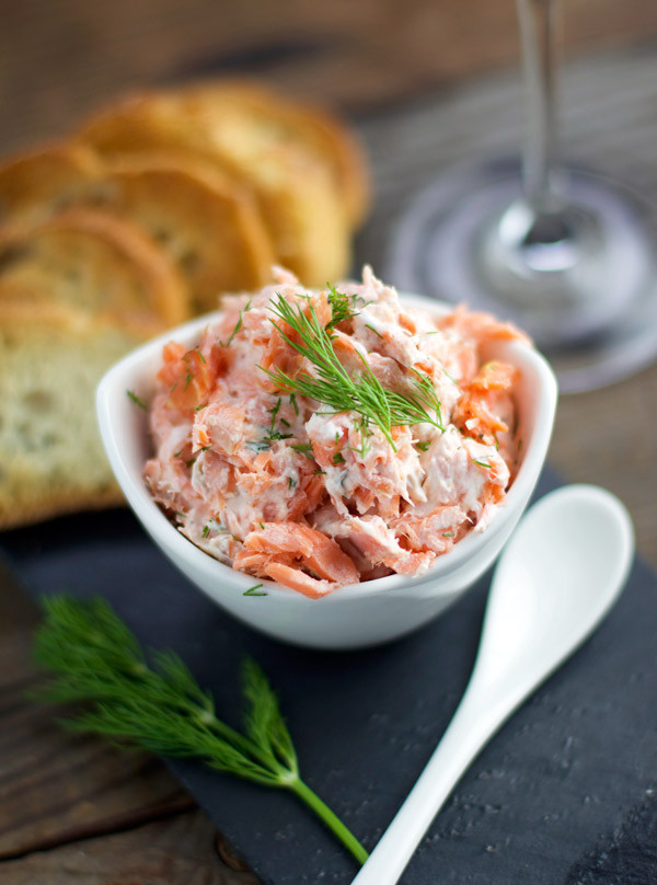 Smoked Salmon Spread
 Smoked Salmon Dip and Wine Pairing